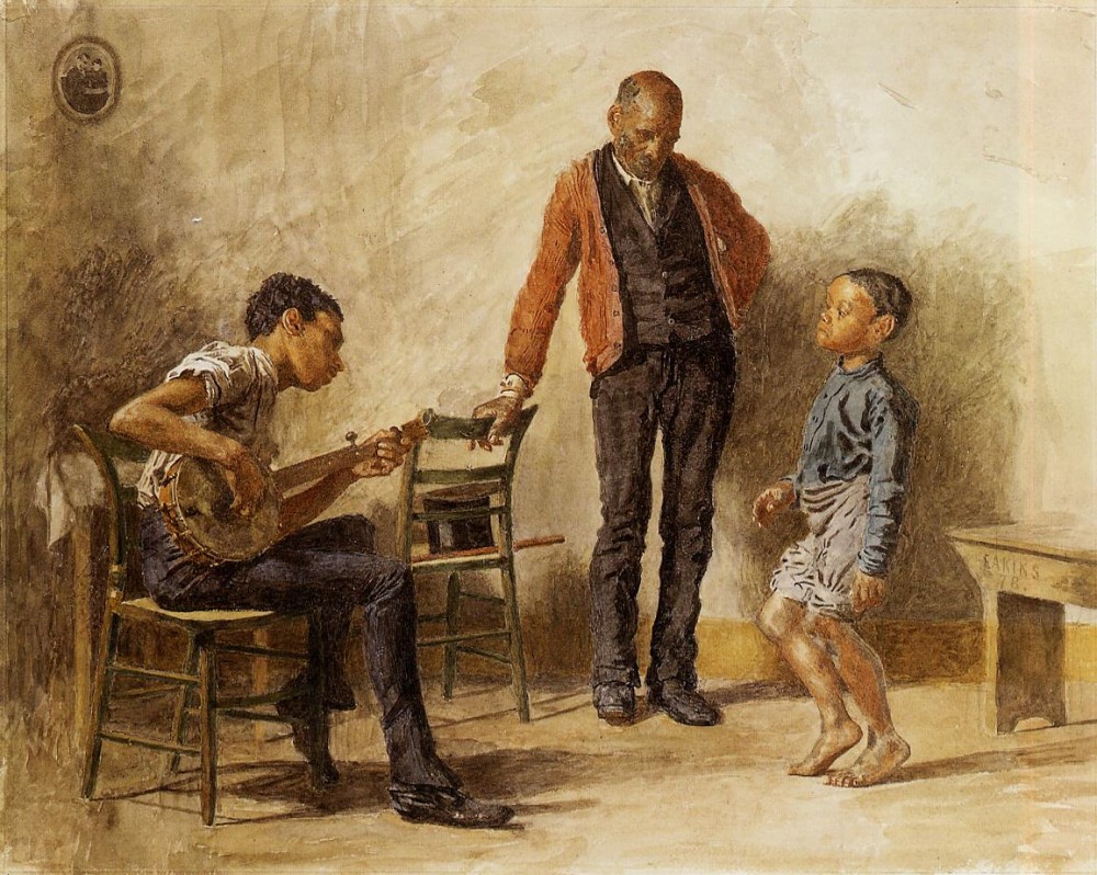 The Dancing Lesson by Thomas Eakins