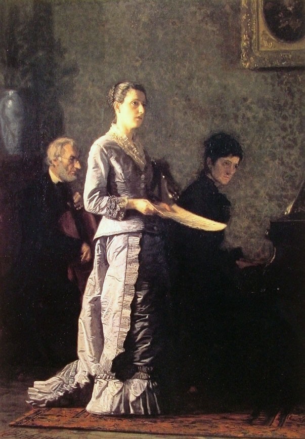 The Pathetic Song by Thomas Eakins