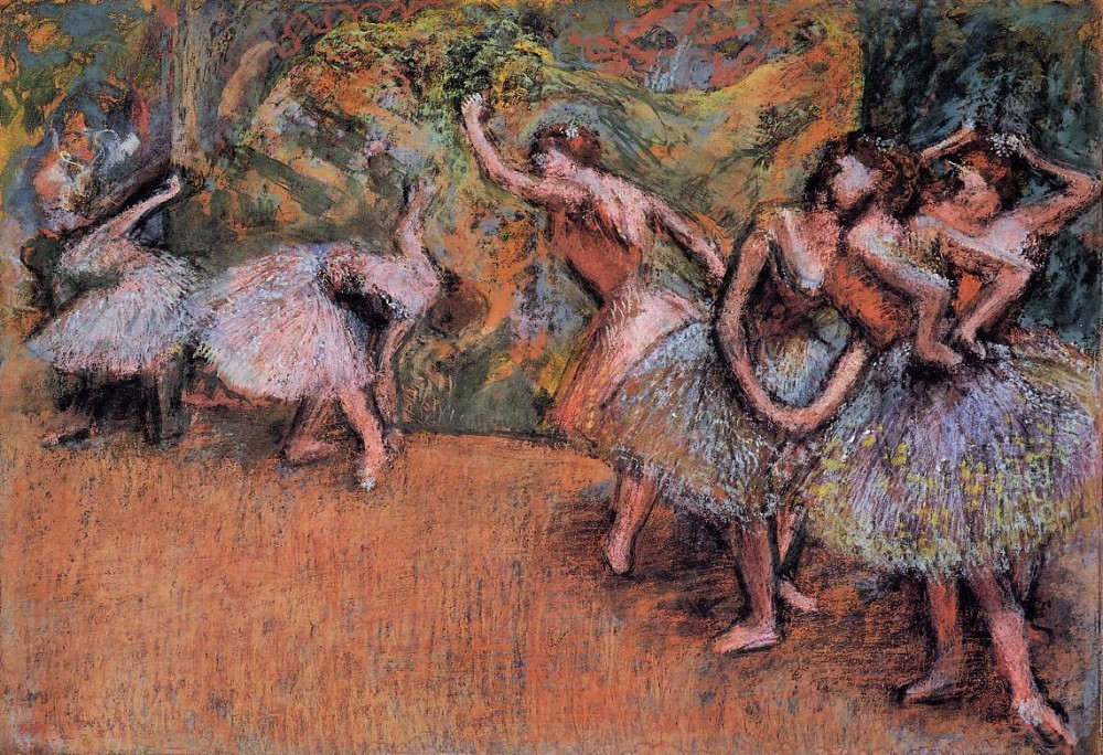 Ballet Scene by Edgar Degas