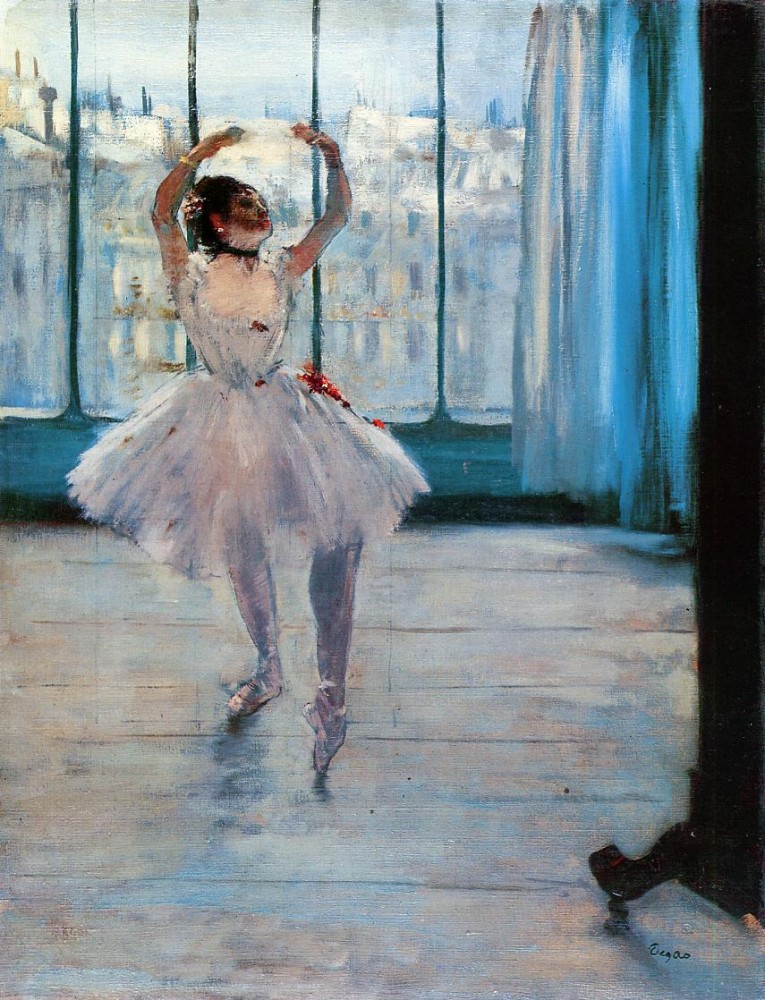 Dancer Posing by Edgar Degas