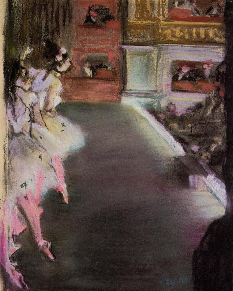 Dancers at the Old Opera House by Edgar Degas