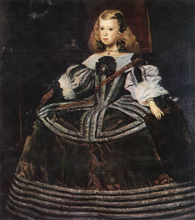 Portrait of the Infanta Margarita by Diego Rodríguez de Silva y Velázquez