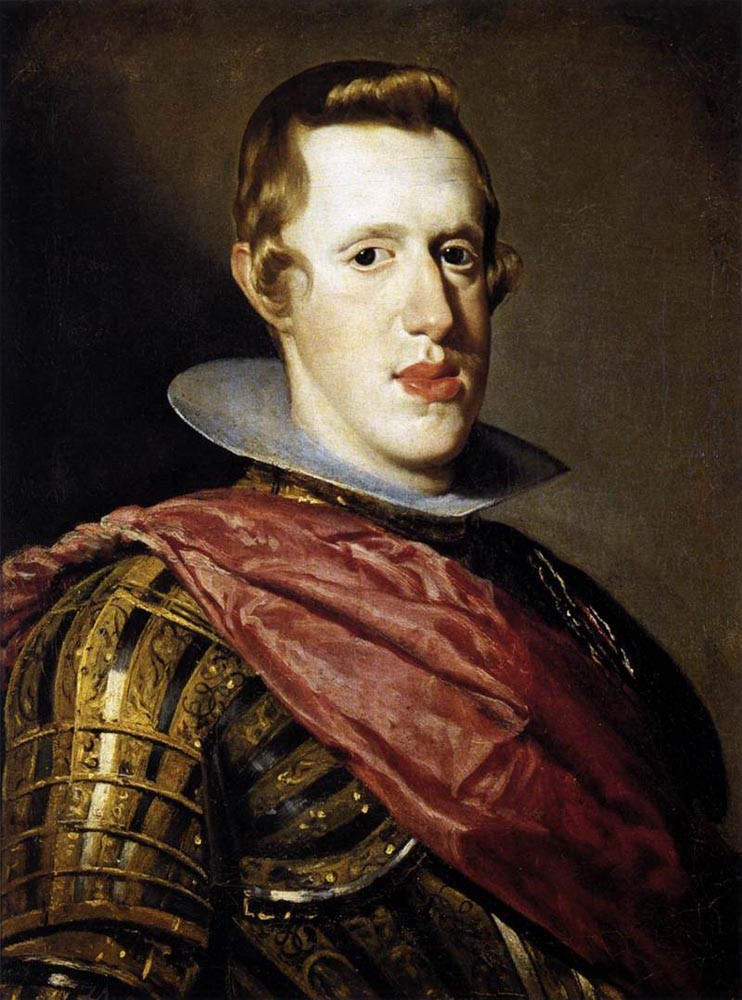 Diego Philip IV In Armour 1628 by Diego Rodríguez de Silva y Velázquez