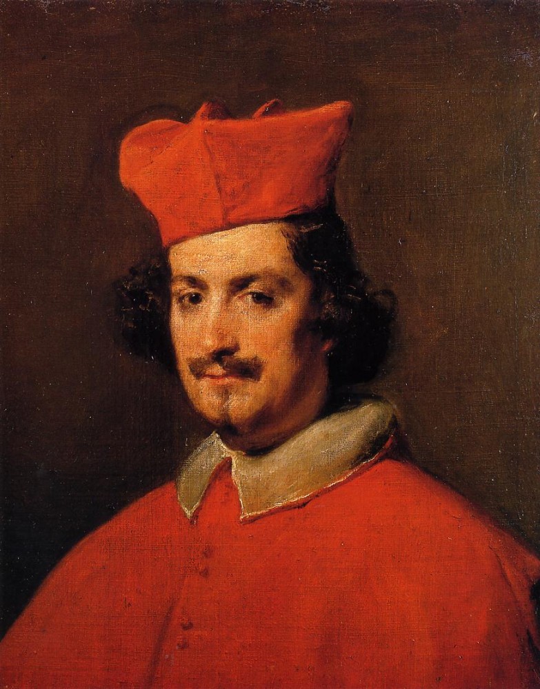 Diego Cardinal Camillo Astalli by Diego Rodríguez de Silva y Velázquez