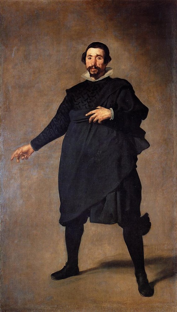 Diego The Buffoon Pablo de Valladolid by Diego Rodríguez de Silva y Velázquez