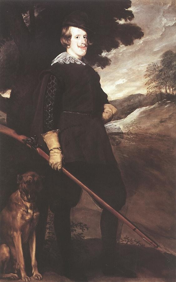 King Philip IV as a Huntsman by Diego Rodríguez de Silva y Velázquez