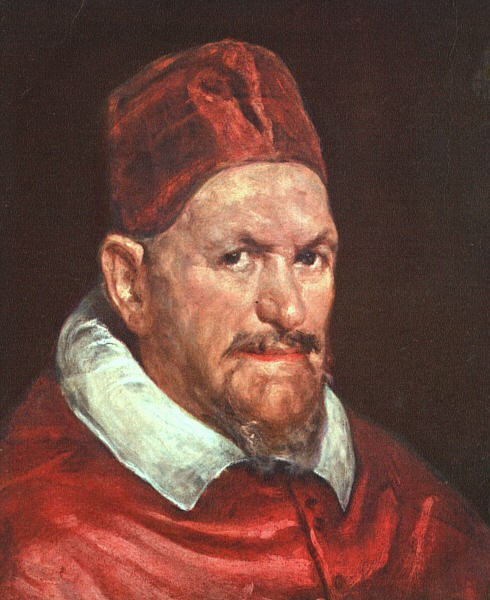 Pope Innocent X by Diego Rodríguez de Silva y Velázquez
