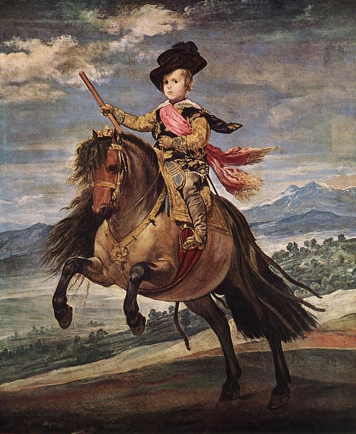 Prince Baltasar Carlos on Horseback by Diego Rodríguez de Silva y Velázquez
