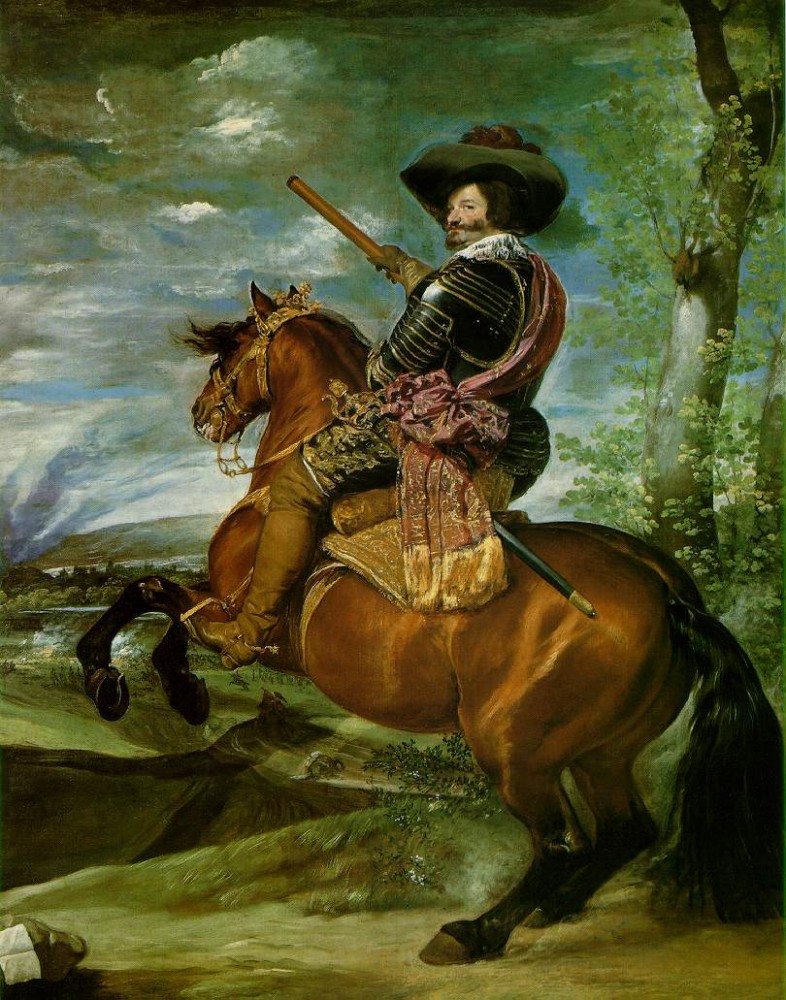 The Count Duke of Olivares on Horseback by Diego Rodríguez de Silva y Velázquez