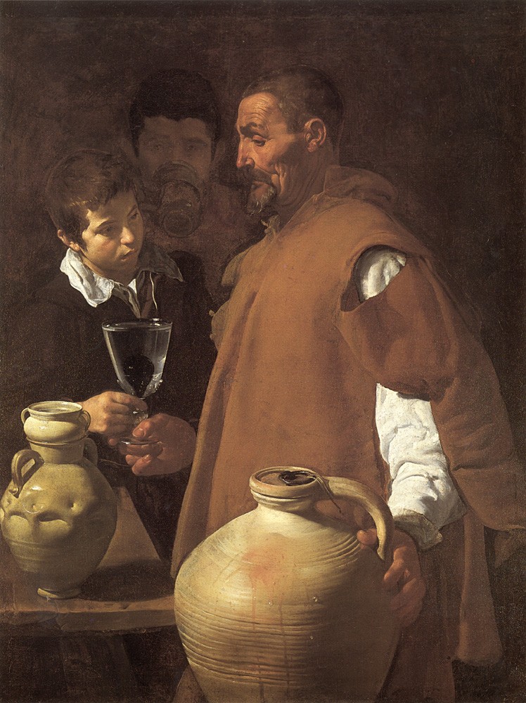 THe Waterseller of Seville by Diego Rodríguez de Silva y Velázquez