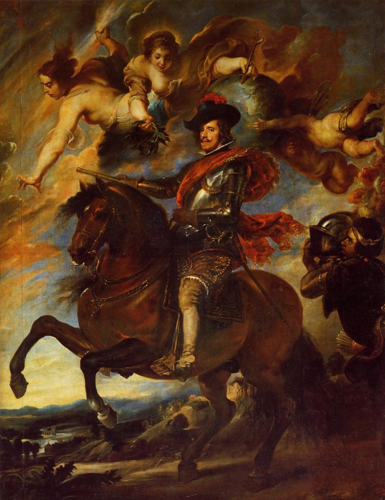 Diego Allegorical Portrait of Philip IV by Diego Rodríguez de Silva y Velázquez