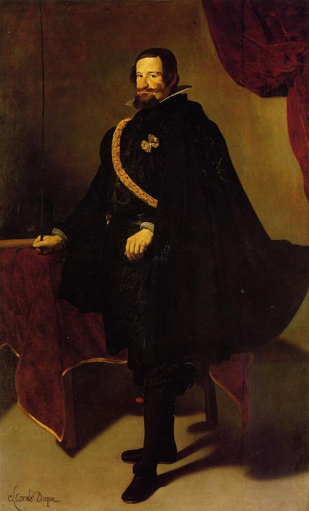 Diego Don Gaspar de Guzman Count of Olivares and Duke of San Lucar la Mayor by Diego Rodríguez de Silva y Velázquez