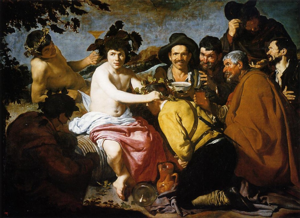 Diego Bacchus by Diego Rodríguez de Silva y Velázquez