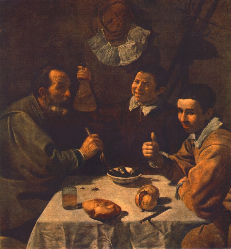Breakfast by Diego Rodríguez de Silva y Velázquez