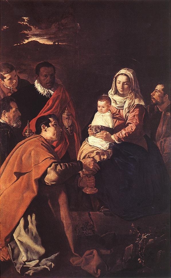 The Adoration of the Magi by Diego Rodríguez de Silva y Velázquez