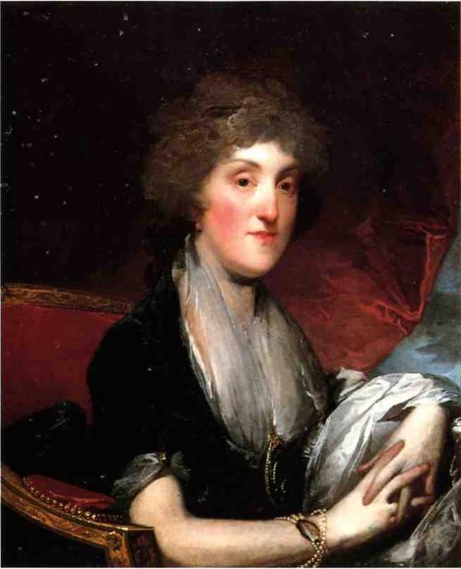 Mrs Alexander James Dallas Nee Arabella Maria Smith by Gilbert Charles Stuart