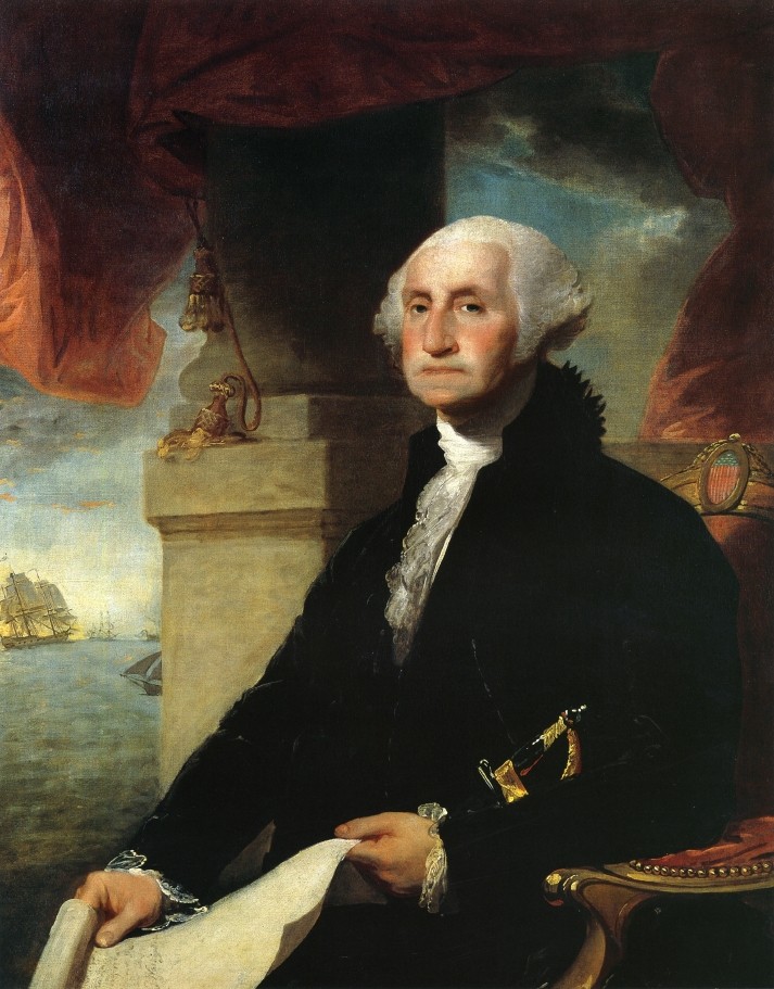 George Washington The Constable Hamilton Portrait by Gilbert Charles Stuart