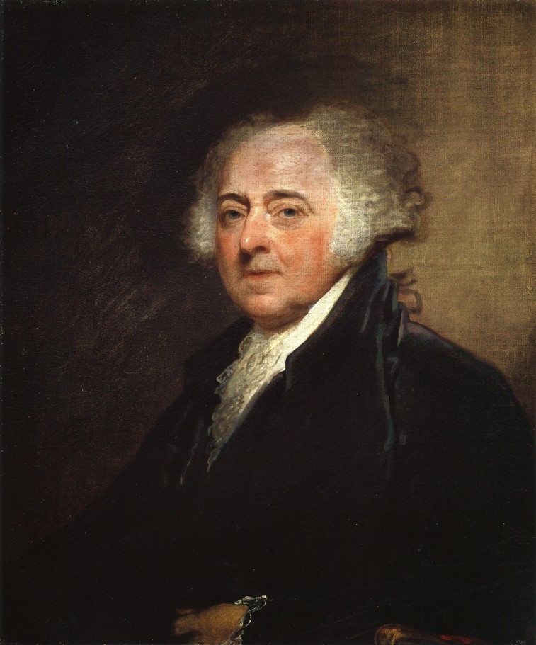 John Adams by Gilbert Charles Stuart