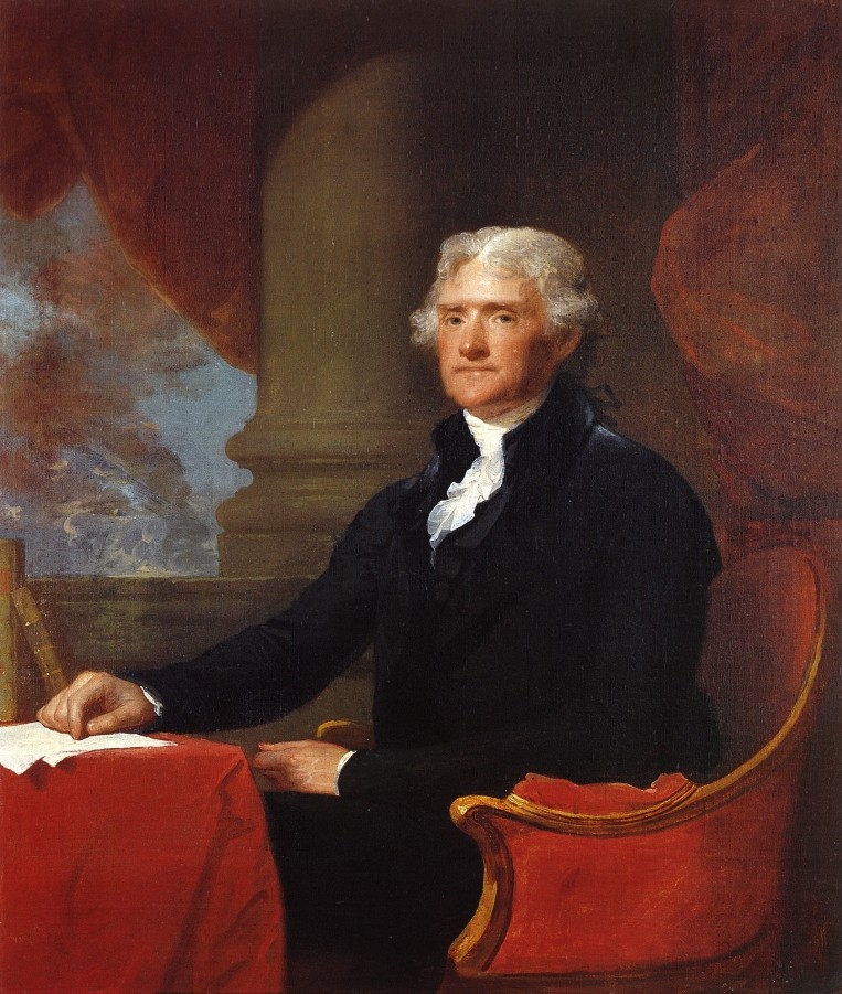 Thomas Jefferson by Gilbert Charles Stuart