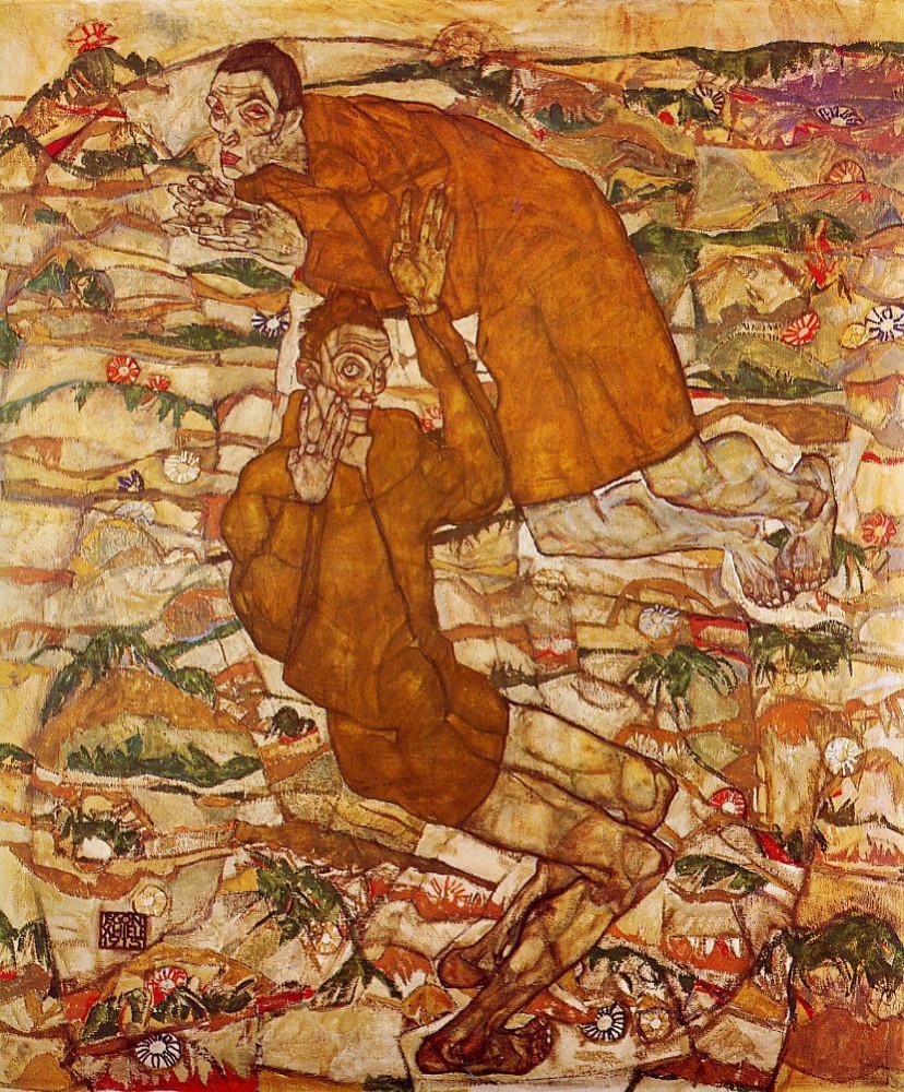 Levitation by Egon Schiele