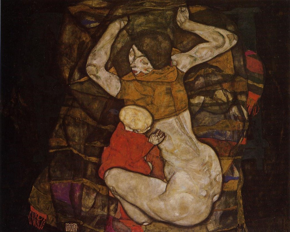 Young Mother by Egon Schiele