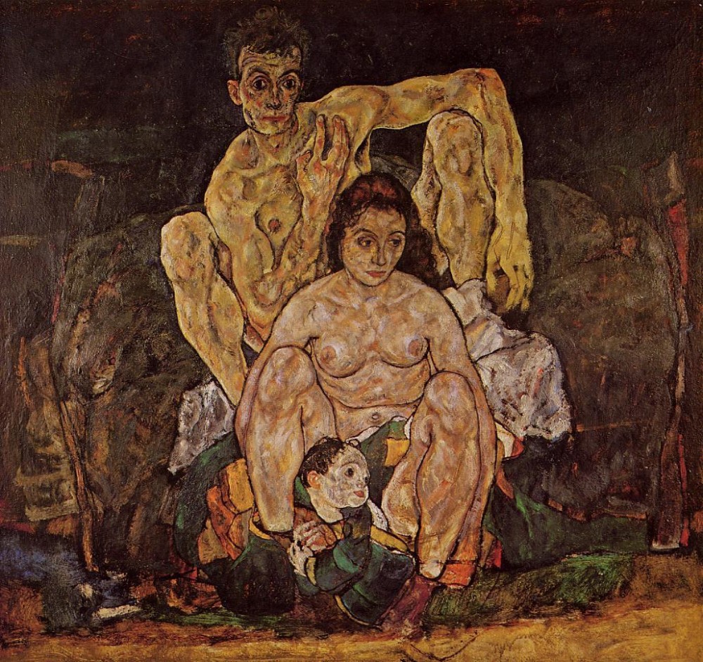 The Family by Egon Schiele