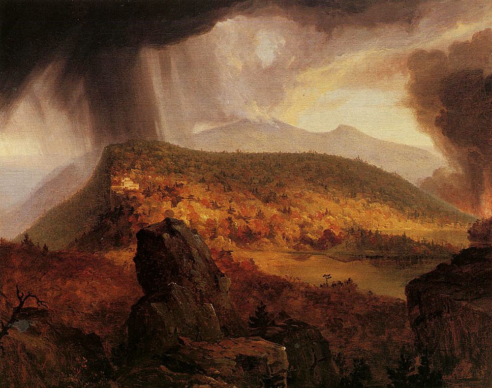 Catskill Mountain House The Four Elements by Thomas Cole