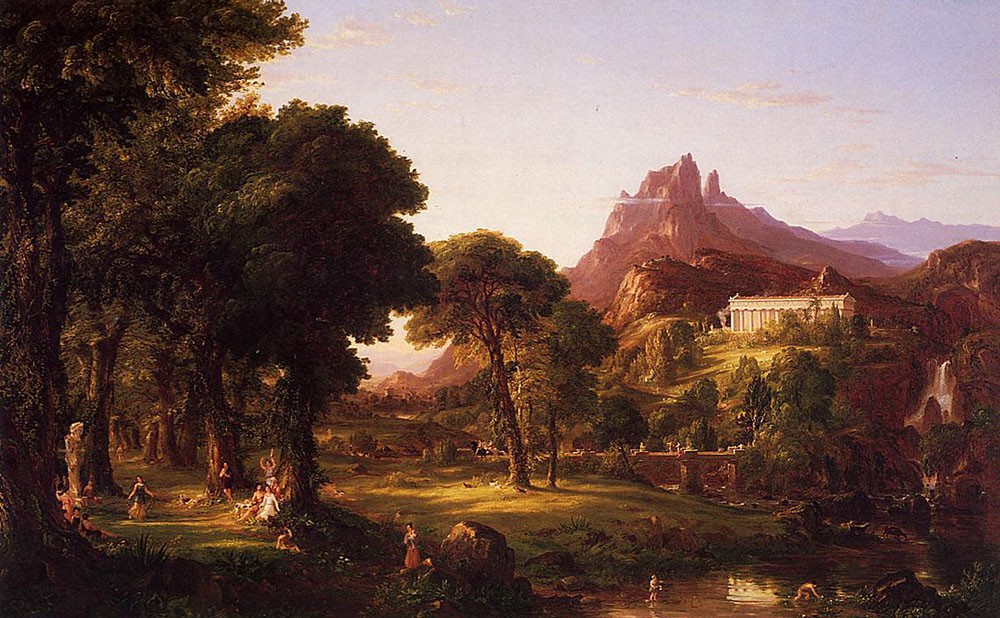 Dream of Arcadia by Thomas Cole