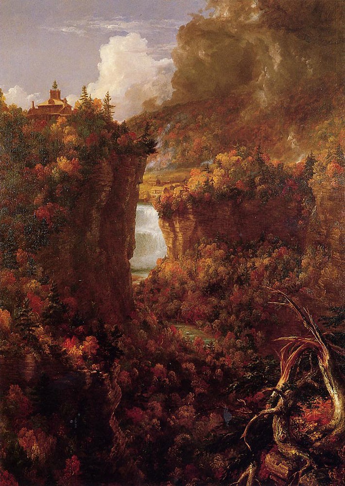 Portage Falls On TheGenesee by Thomas Cole