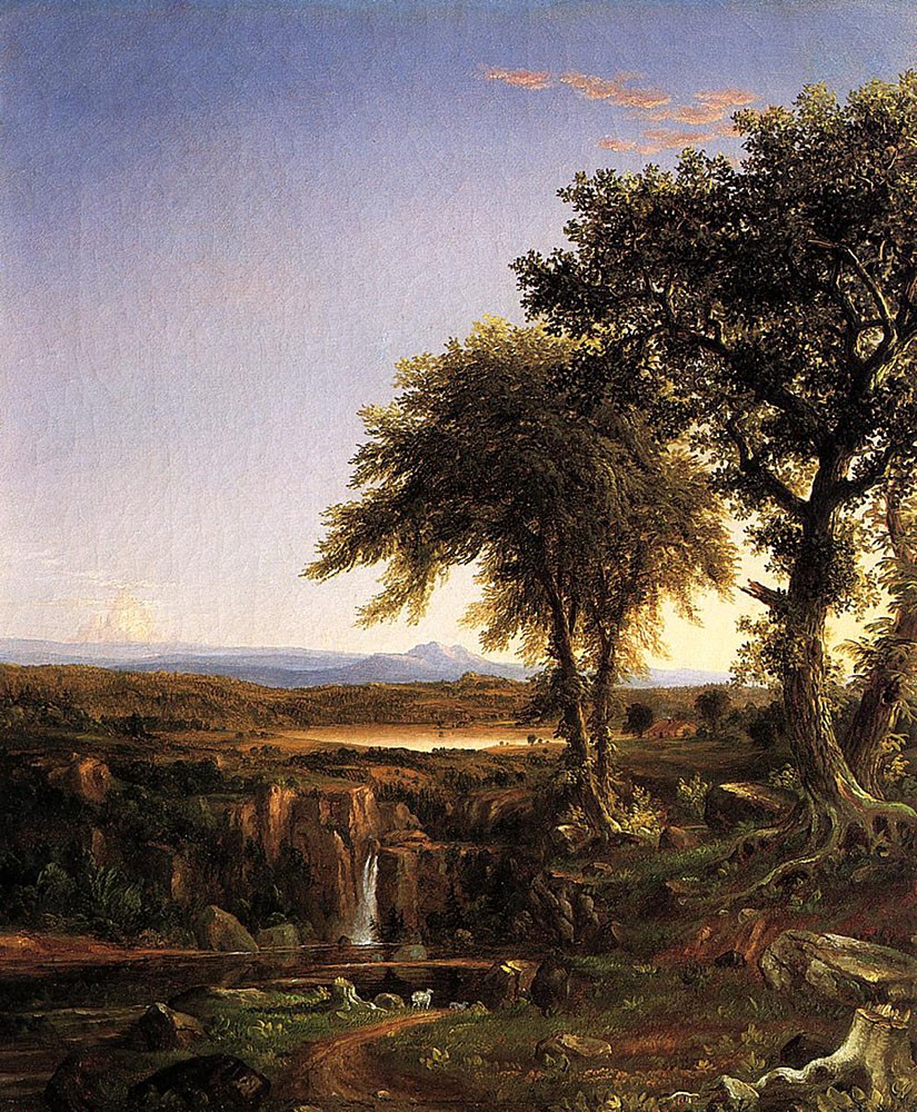 Summer Twilight by Thomas Cole