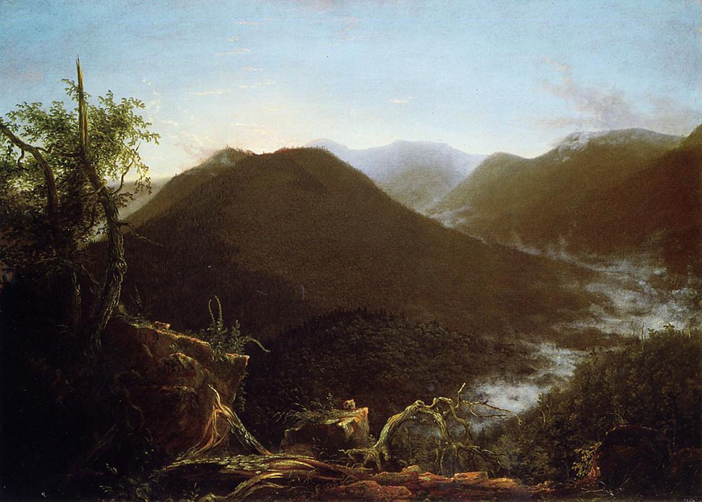 Sunrise In The Catskill Mountains by Thomas Cole