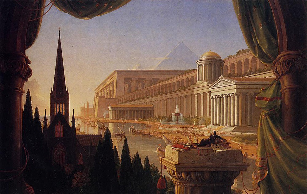 The Architect-s Dream by Thomas Cole