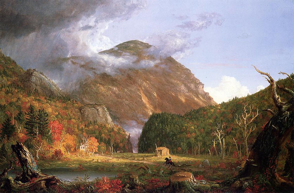 The Notch Of The White Mountains (Crawford Notch) by Thomas Cole