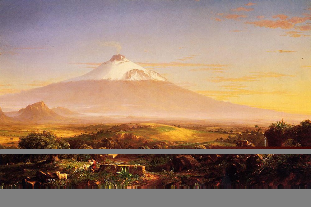 Mount Etna by Thomas Cole