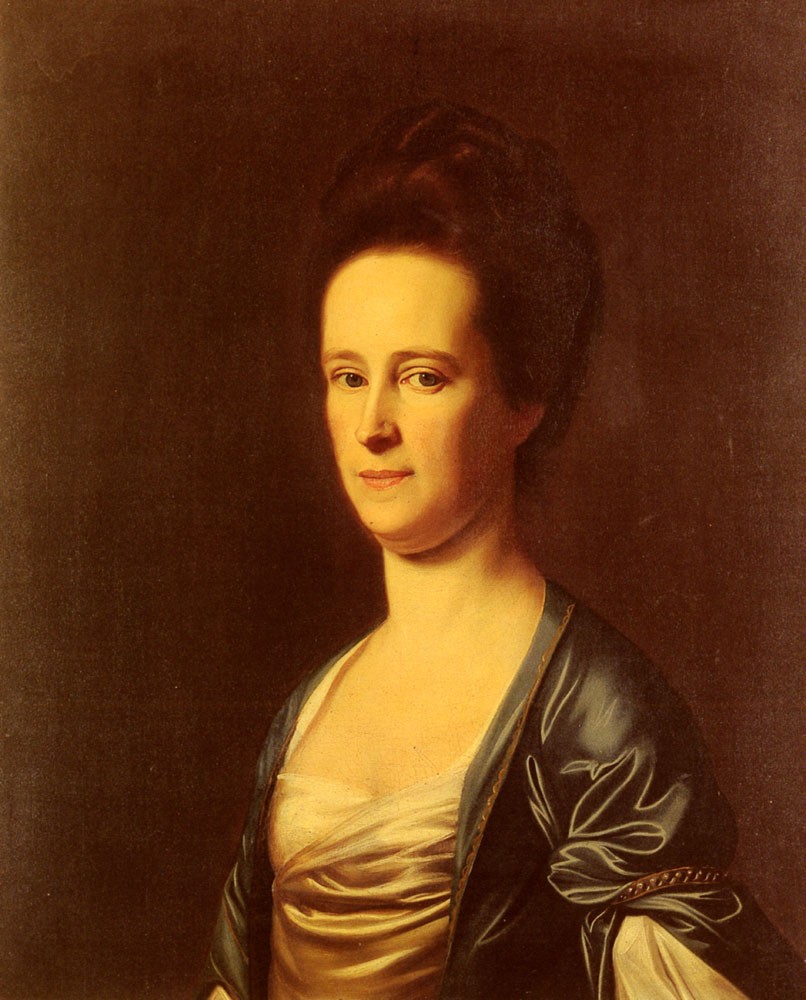 Mrs Elizabeth Coffin Amory by John Singleton Copley