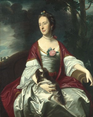 Mrs Jerathmael Bowers by John Singleton Copley