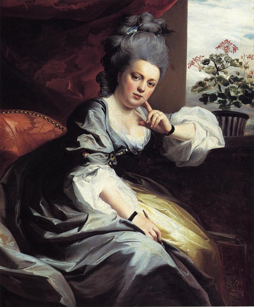 Mrs. Clark Gayton by John Singleton Copley