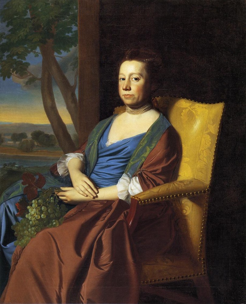 Mrs. Isaac Smith by John Singleton Copley