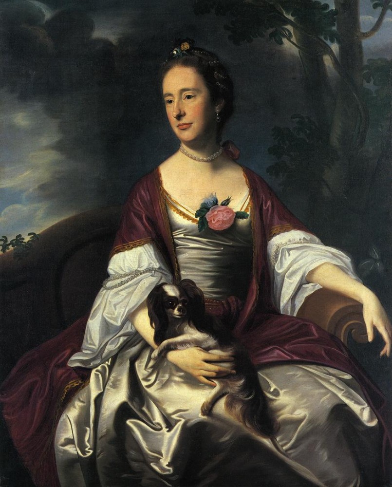 Mrs. Jerathmael Bowers by John Singleton Copley