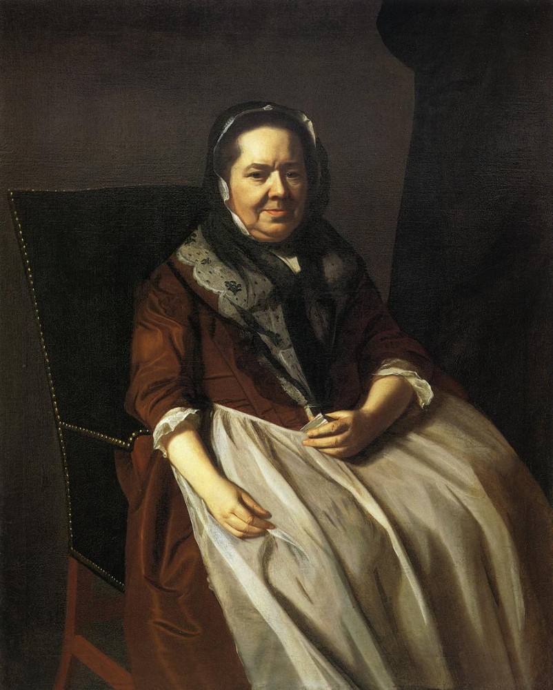 Mrs. Paul Richard Elizabeth Garland by John Singleton Copley