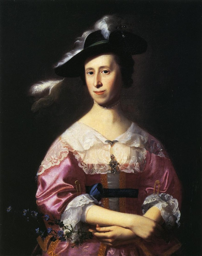 Mrs. Samuel Quincy Hannah Hill by John Singleton Copley