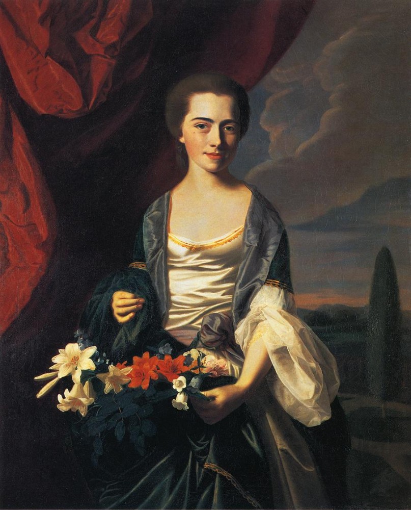 Mrs. Woodbury Langdon Sarah Sherburne by John Singleton Copley
