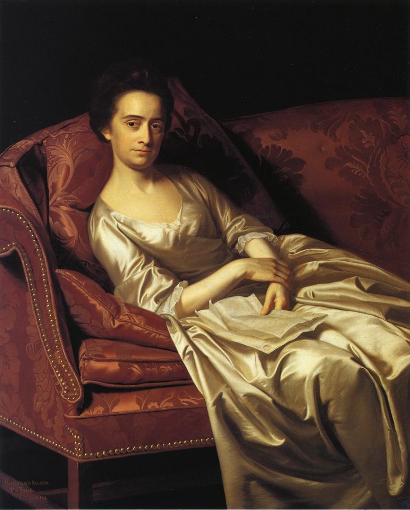 Portrait Of A Lady by John Singleton Copley