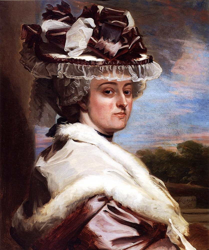 Portrait Of Letitia F. Balfour by John Singleton Copley