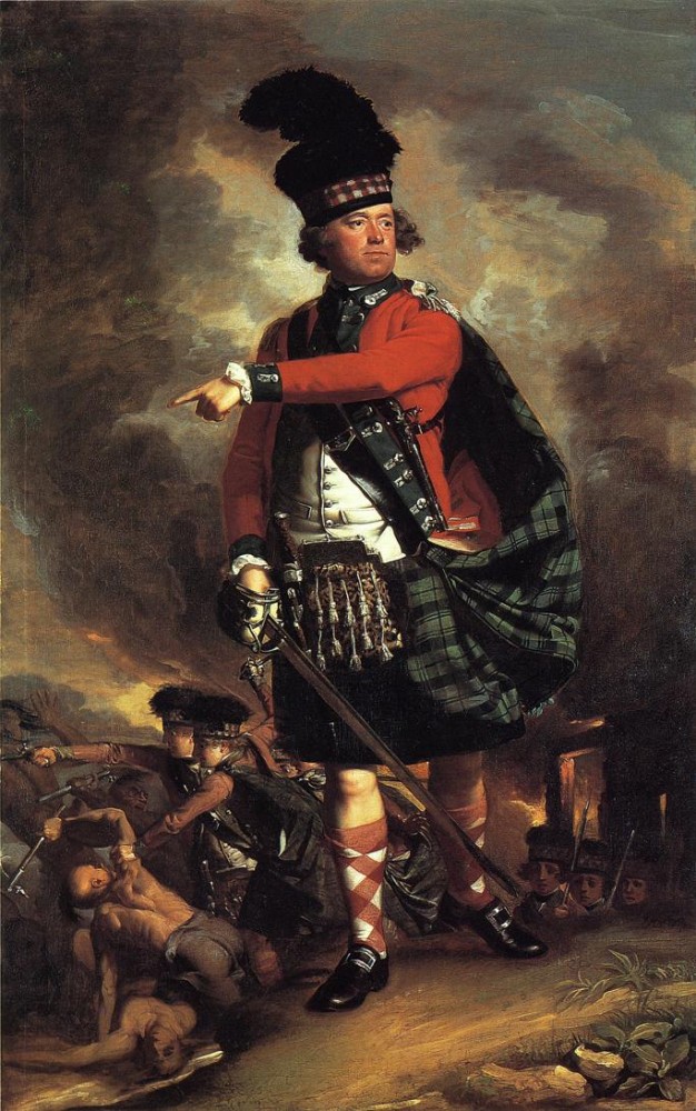 Major Hugh Montgomerie by John Singleton Copley