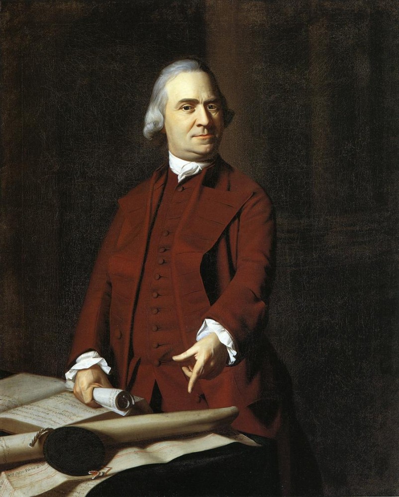 Samuel Adams by John Singleton Copley