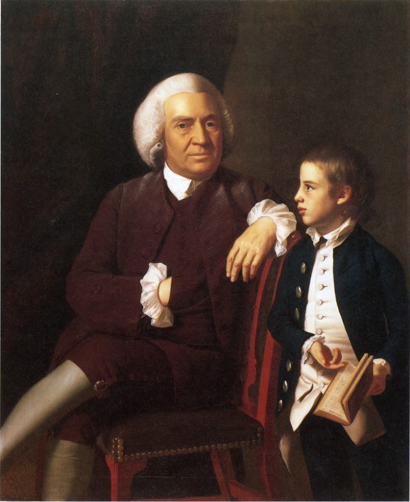 William Vassall And His Son Leonard by John Singleton Copley