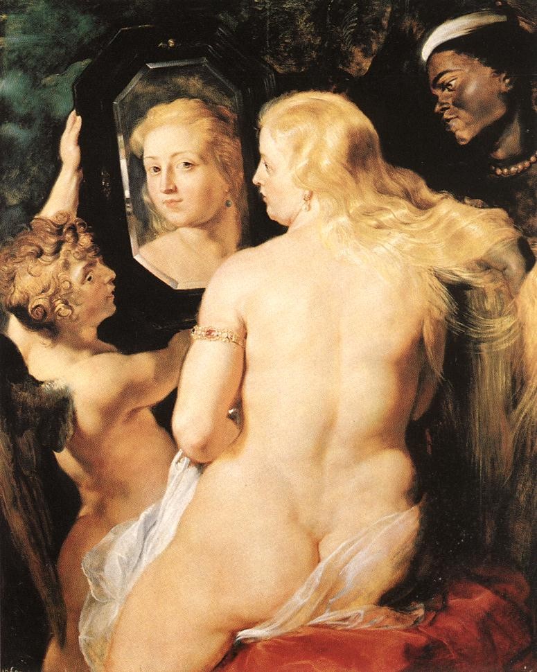 Venus at a Mirror by Sir Peter Paul Rubens