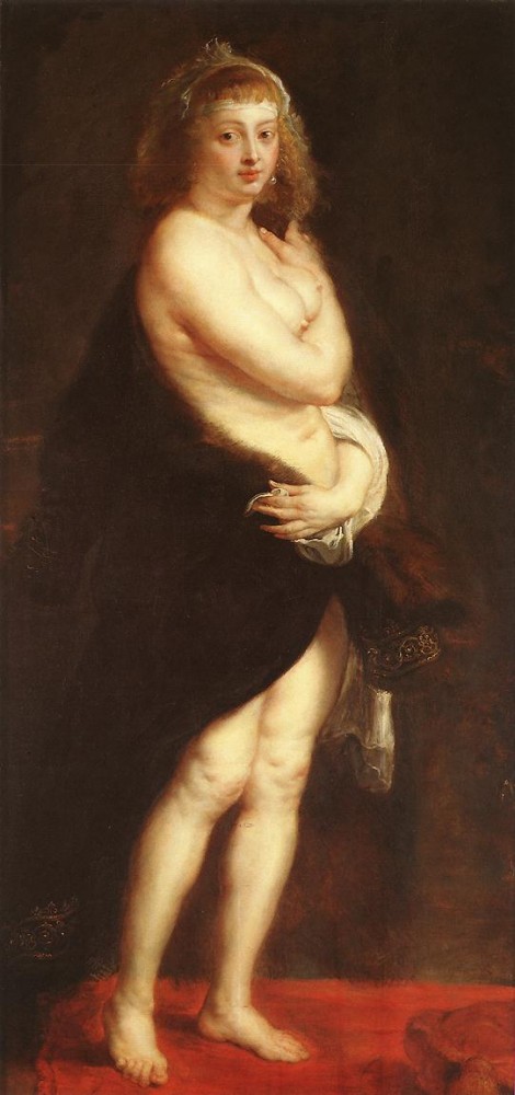 Venus in Fur Coat by Sir Peter Paul Rubens
