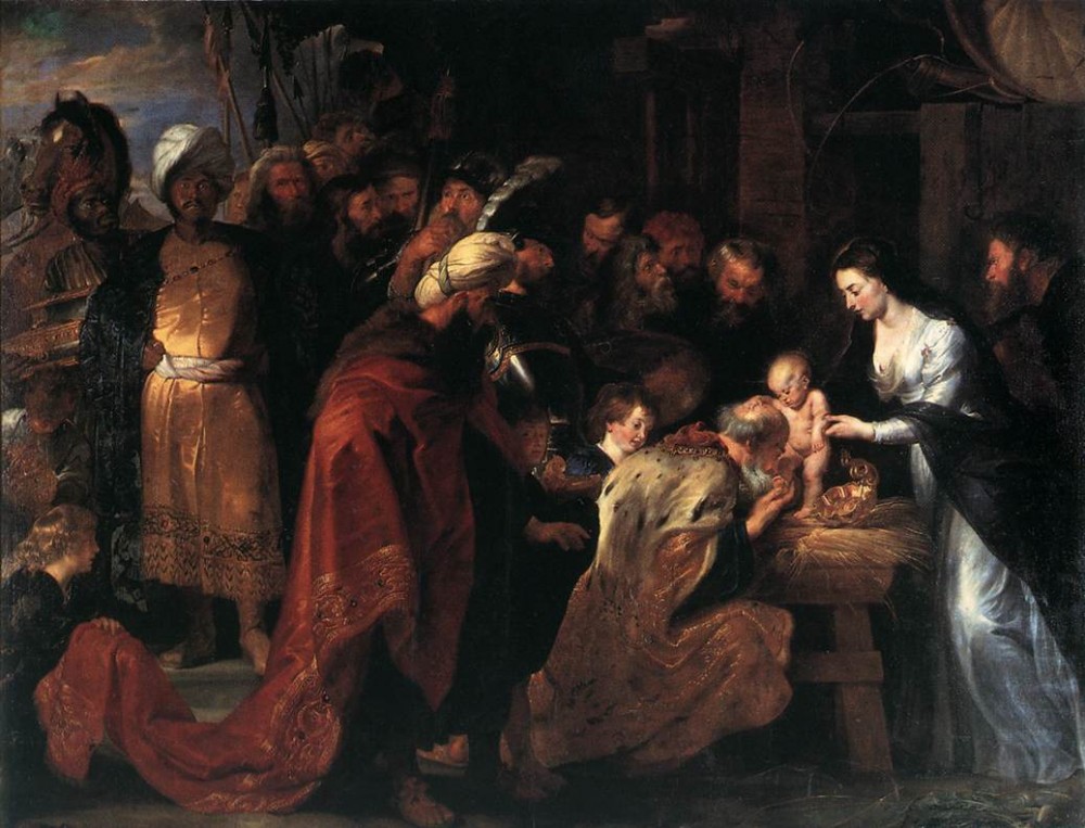 Adoration of the Magi by Sir Peter Paul Rubens